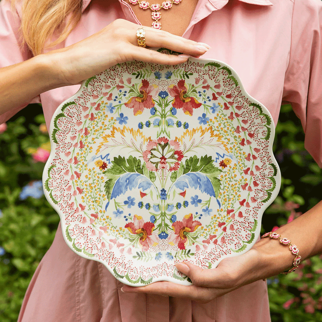 Juliska Sofia Dinner Plate Multi Color