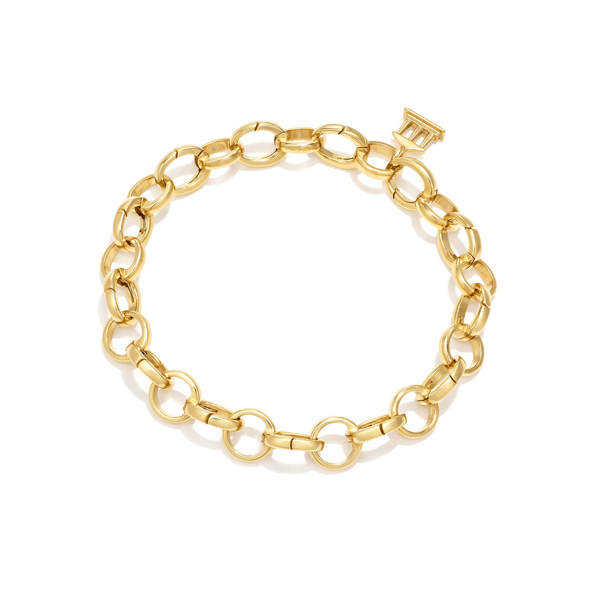Temple St. Clair 18k Yellow Gold Temple Charm Bracelet