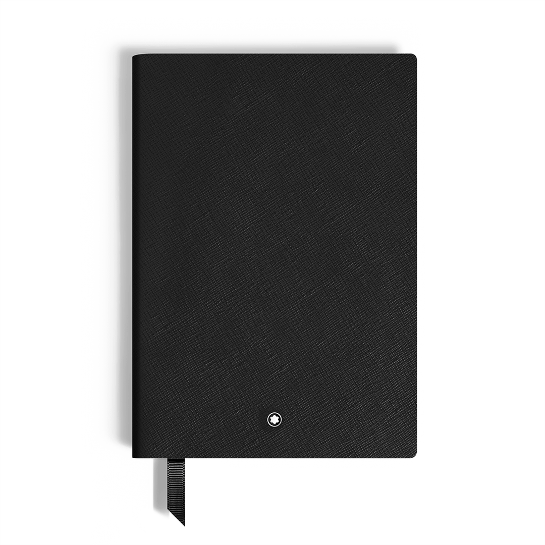 Montblanc Notebook Medium, Saffiano Leather, Black - Lined Pages