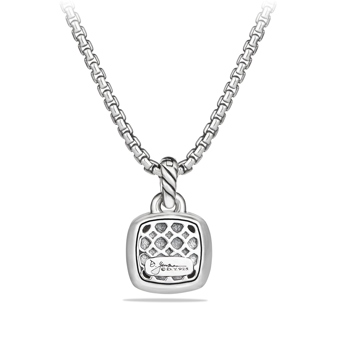 David Yurman Albion Pendant with Black Onyx and Diamonds, 11mm