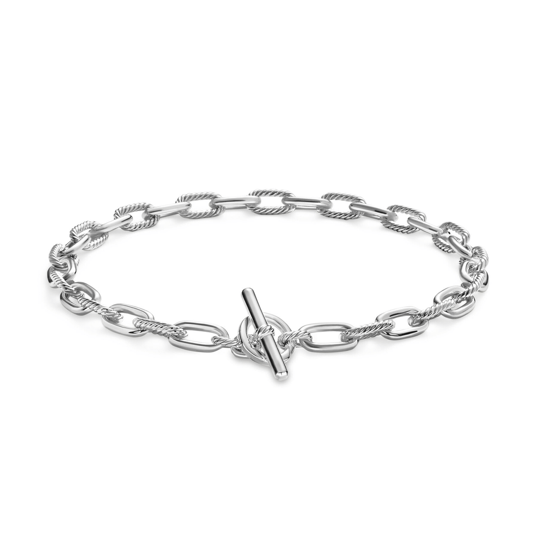David Yurman Madison Toggle Chain Necklace Sterling Silver, 11mm