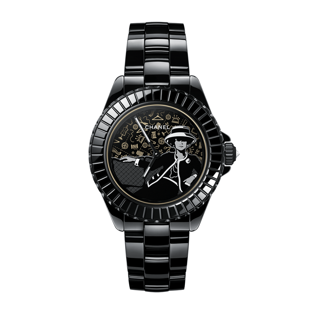 CHANEL Mademoiselle J12 Couture 38mm Watch H9761