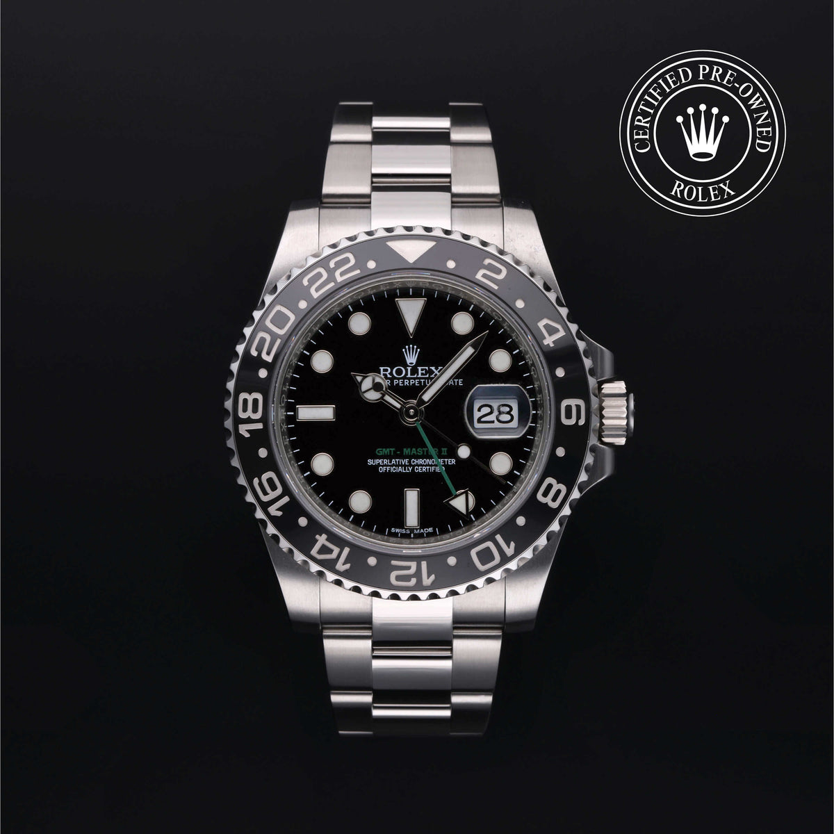 Rolex Certified Pre-Owned GMT-Master II M116710LN-0001