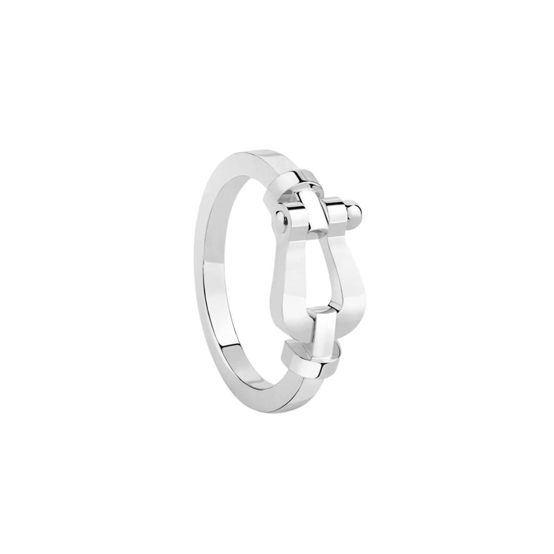 FRED Force 10 18k White Gold Medium Model Ring