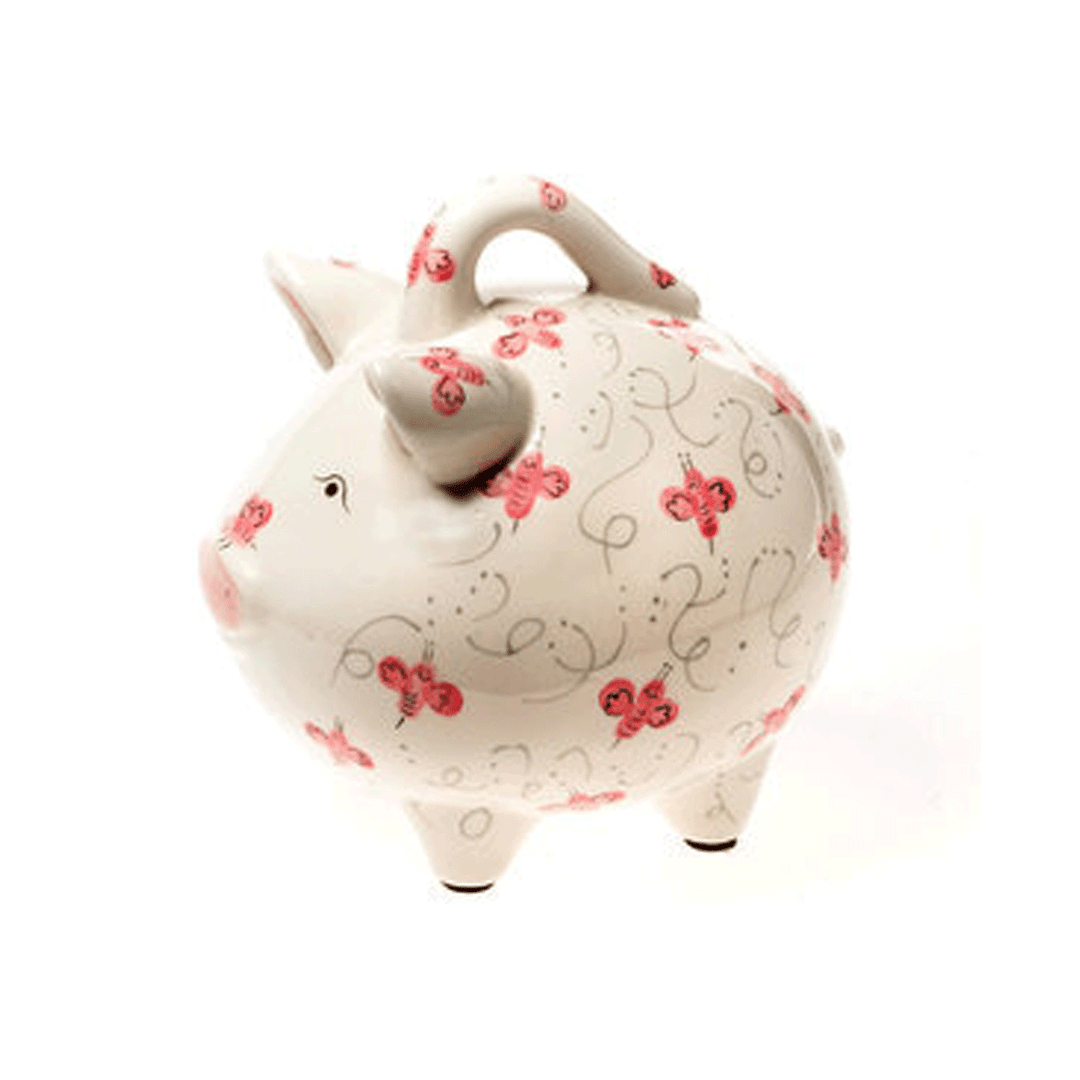 Pink Beez Biggy Piggy Bank