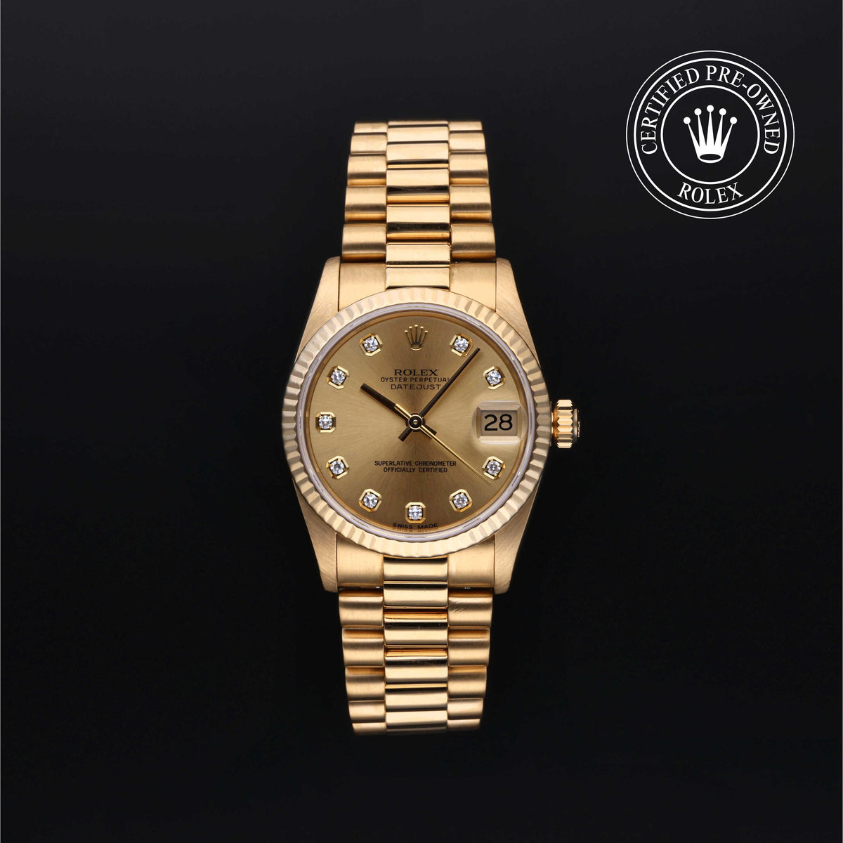 Rolex Certified Pre-Owned Datejust 31 68278
