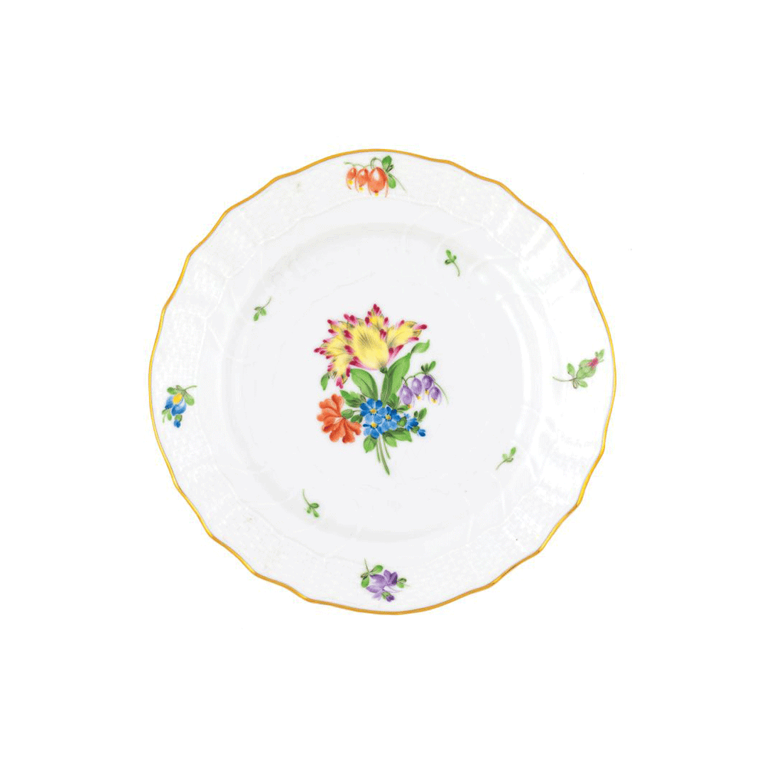 Herend Printemps Motif #5 Bread and Butter Plate