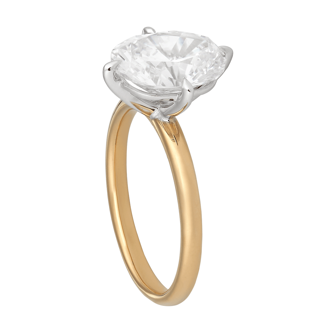 Hamilton Caroline Collection 18k Yellow Gold Solitaire Mounting Engagement Ring