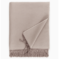 Sferra Bristol Taupe Throw