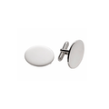 Hamilton Men's Collection Sterling Silver Oval Cufflinks