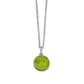 Guardian Angel Kiwi Enamel Pendant