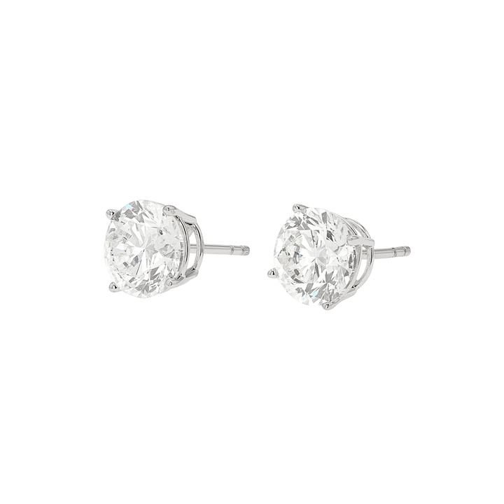 The Hamilton Select 14k White Gold and Diamond 4.02 Total Weight Studs