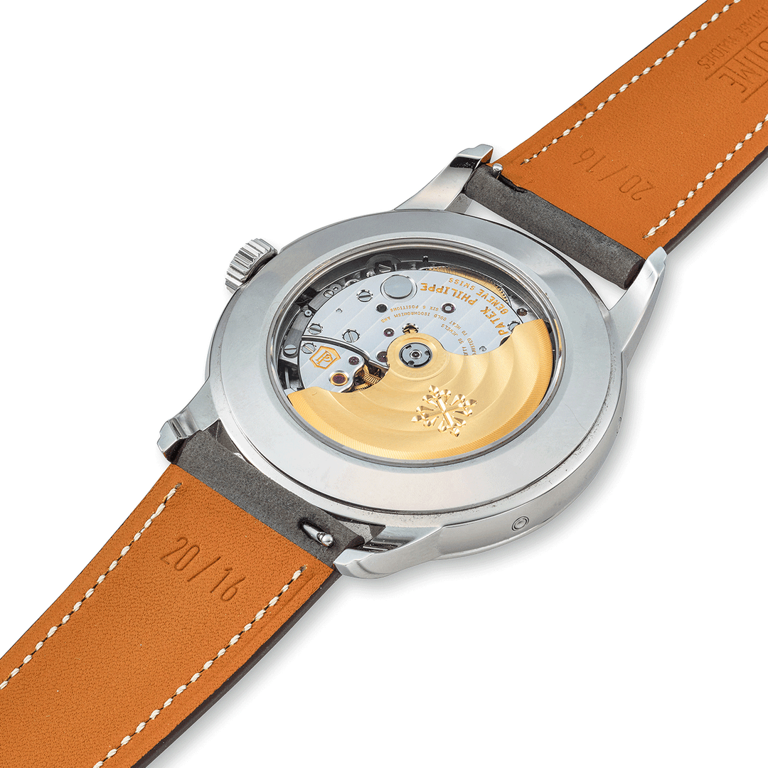 PATEK PHILIPPE STAINLESS STEEL CALATRAVA WEEKLY CALENDAR, REF. 5212A-001