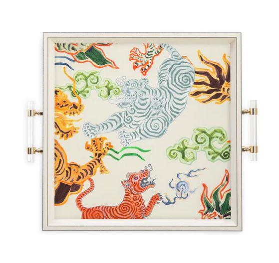 Tigers and Dragons 17 x 17 Tray