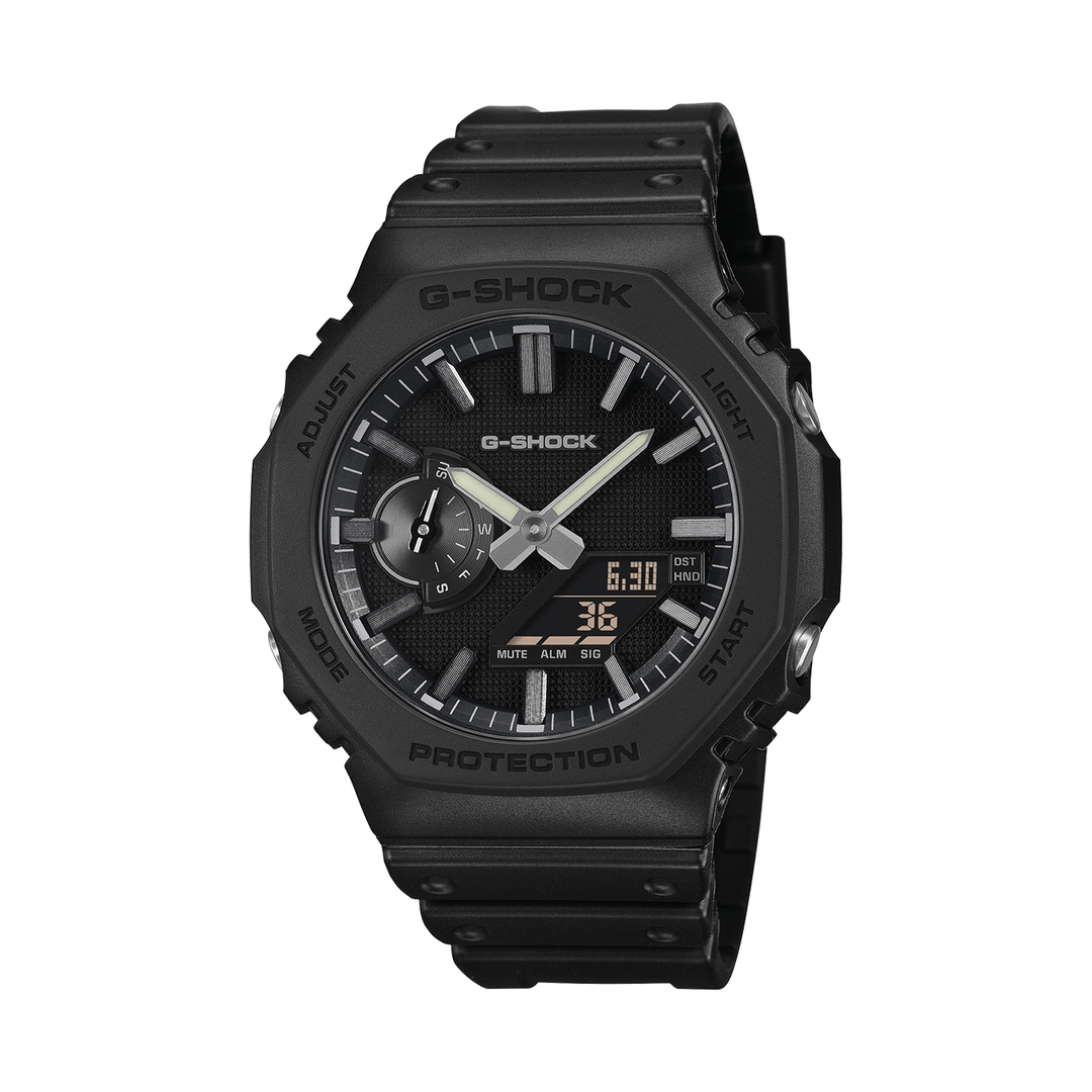 G-Shock LUXE BLACK Analog-Digital 2100 Series GA2100LXB-1A