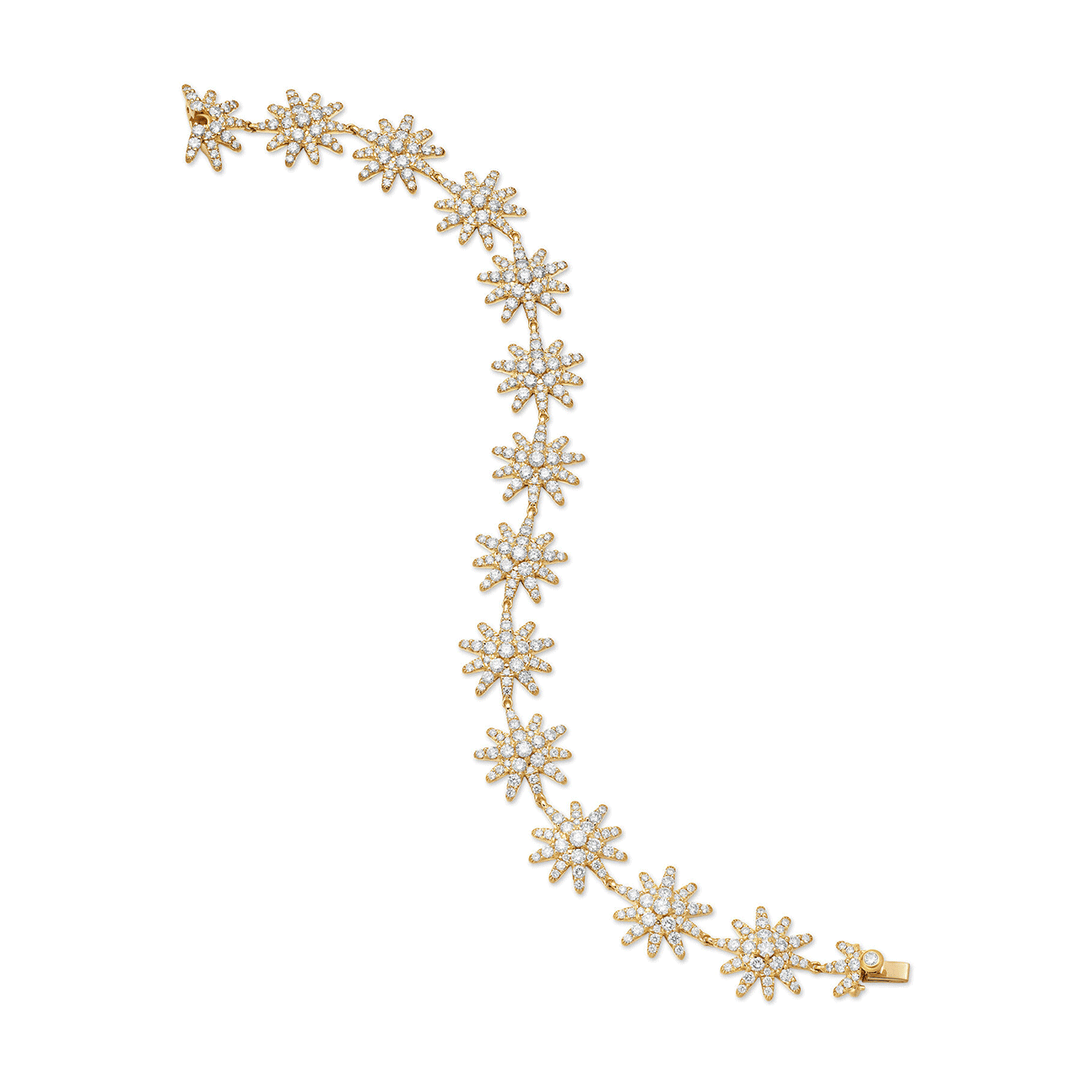 David Yurman Starburst Pavé Tennis Bracelet
