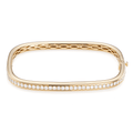 Mercer 18k Gold and Diamond 1.31 Total Weight Bracelet