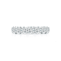 18k White Gold and 2.38 Total Weight Diamond Band