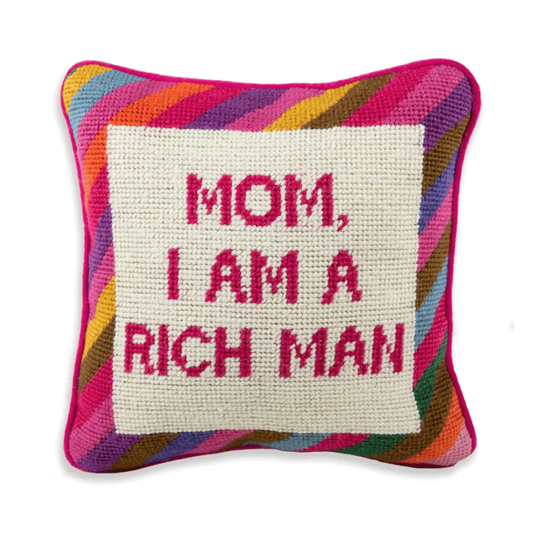 Cher Knows Best Needlepoint Pillow