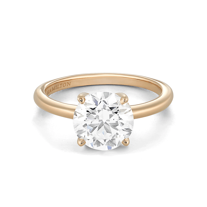 Hamilton Select Collection 14k Yellow Gold and 2.00 Total Weight Diamond Engagement Ring