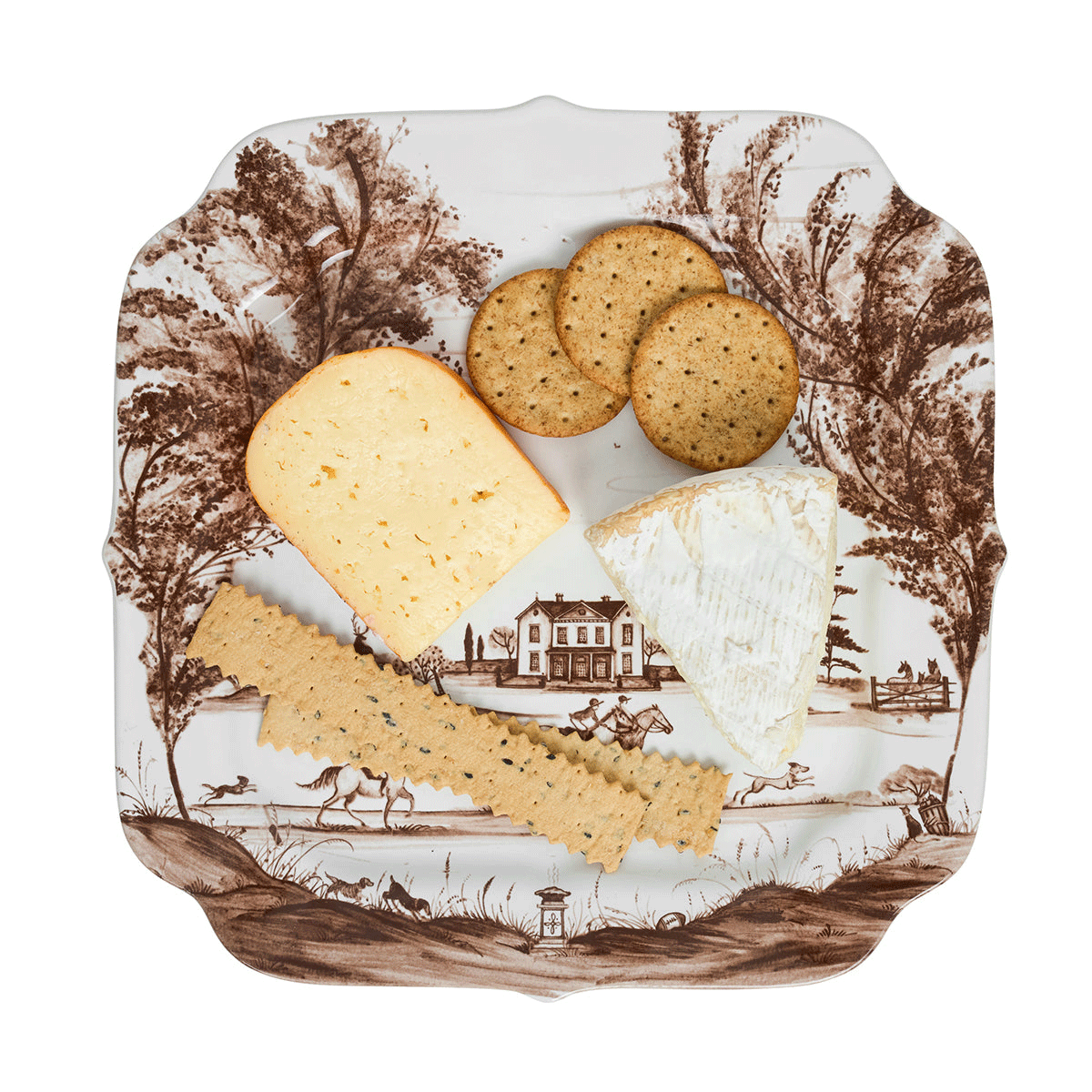 Juliska  Country Estate Harvest 12" Tray - Sepia