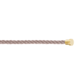 FRED Taupe Cable for Medium Model Bracelet Yellow End Caps