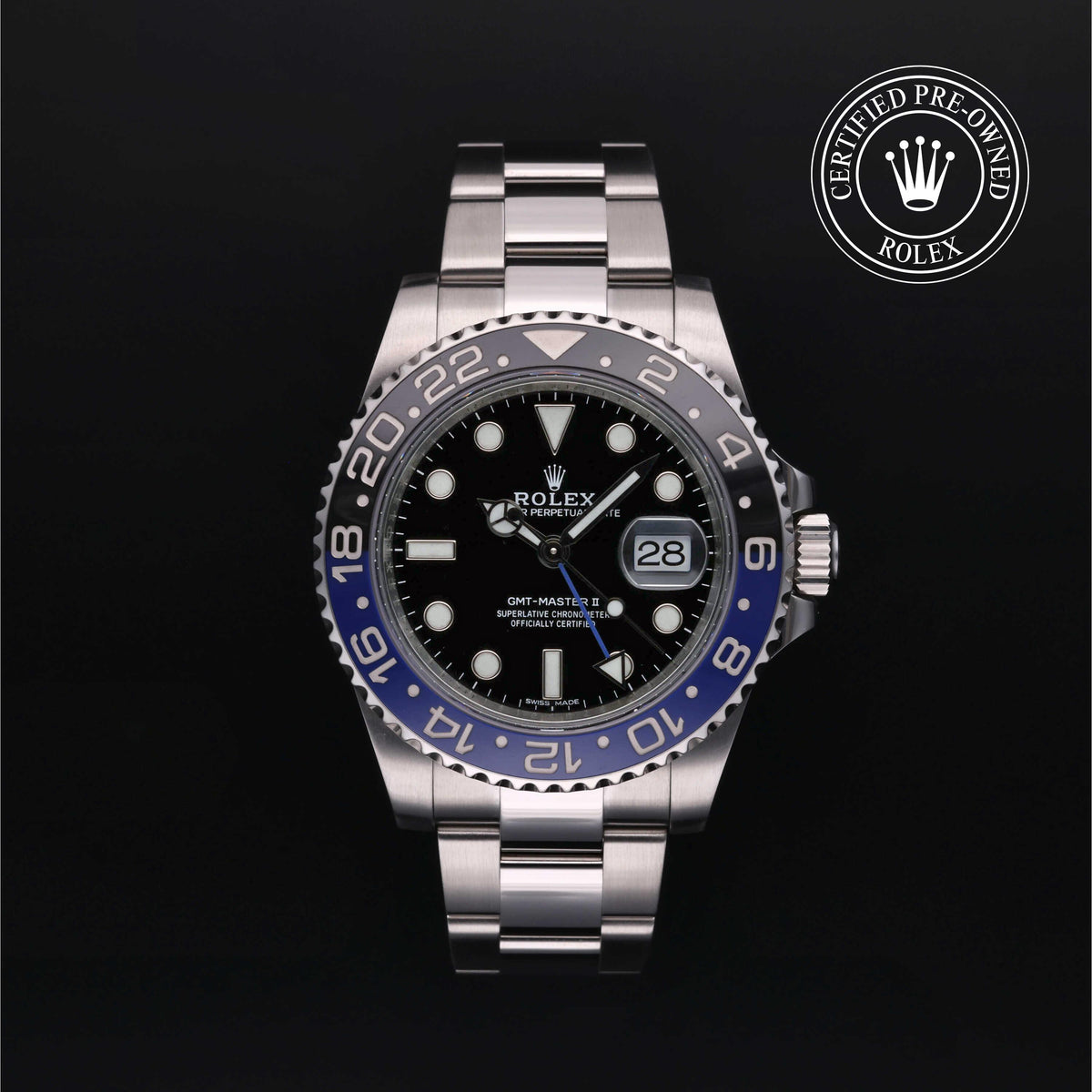 Rolex Certified Pre-Owned GMT-Master II M116710BLNR-0002