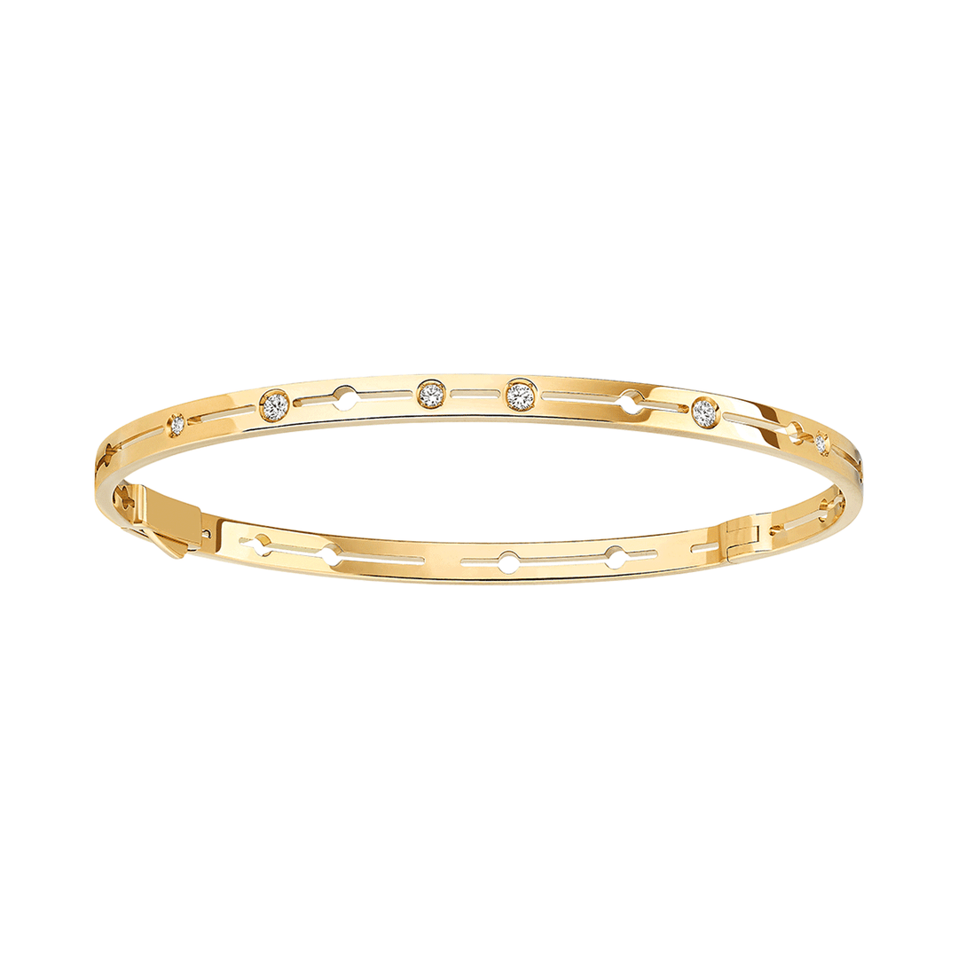 Dinh Van 18k Yellow Gold Pulse Bracelet