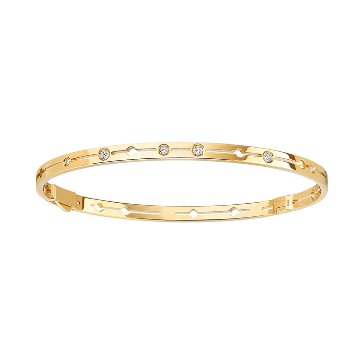 Dinh Van 18k Yellow Gold Pulse Bracelet