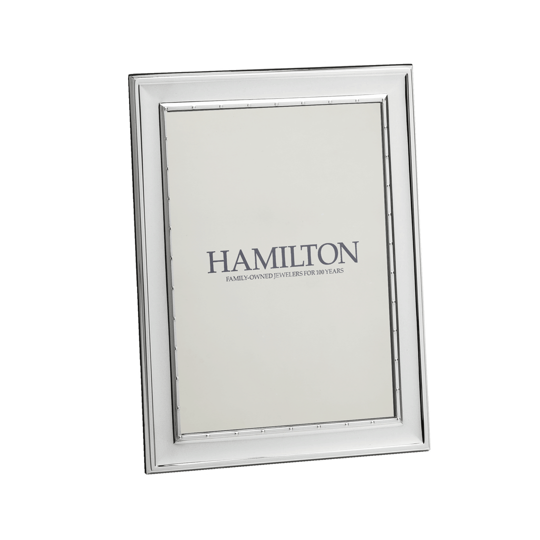 Hamilton Sterling Silver Palmer 5 x 7 Picture Frame