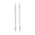 Hamilton 1912 18k Gold Baguette and Diamond 3.42 Total Weight Earrings