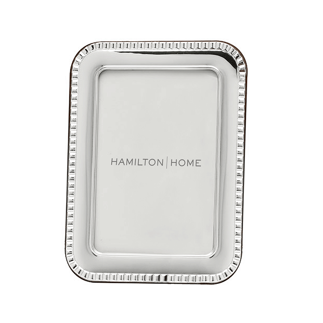 Hamilton Sterling Silver Worth 4x6 Frame