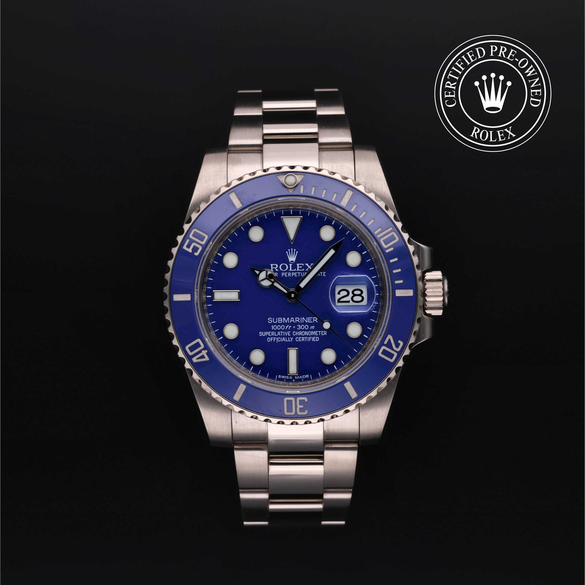 Rolex Certified Pre-Owned Submariner Date M116619LB-0001