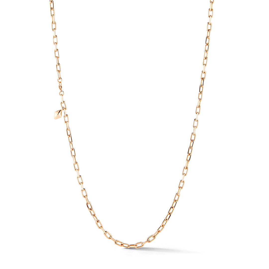 Walters Faith 18k Rose Gold Chain Link Necklace With Hang Tag 18"