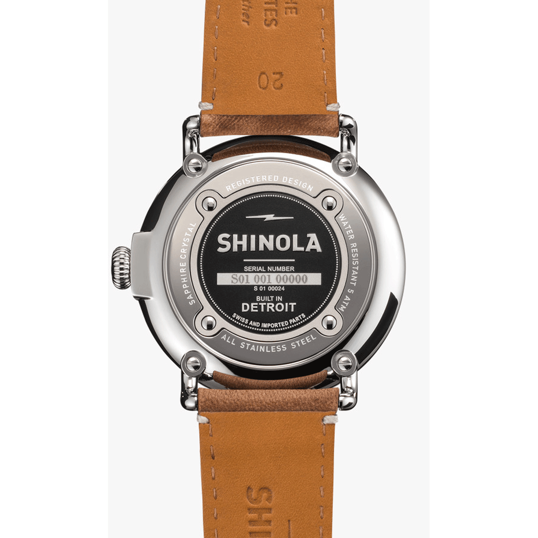 Shinola The Runwell 41mm Brown Strap 110000024