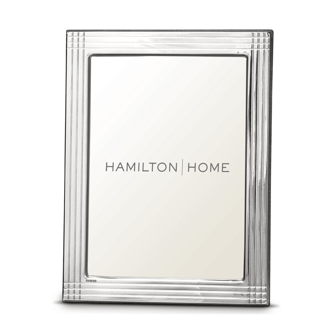 Hamilton Sterling Silver Nassau 4 x 6 Frame