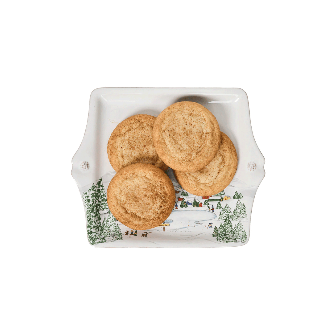 Juliska  Berry & Thread North Pole 10 Inch Cookie Tray