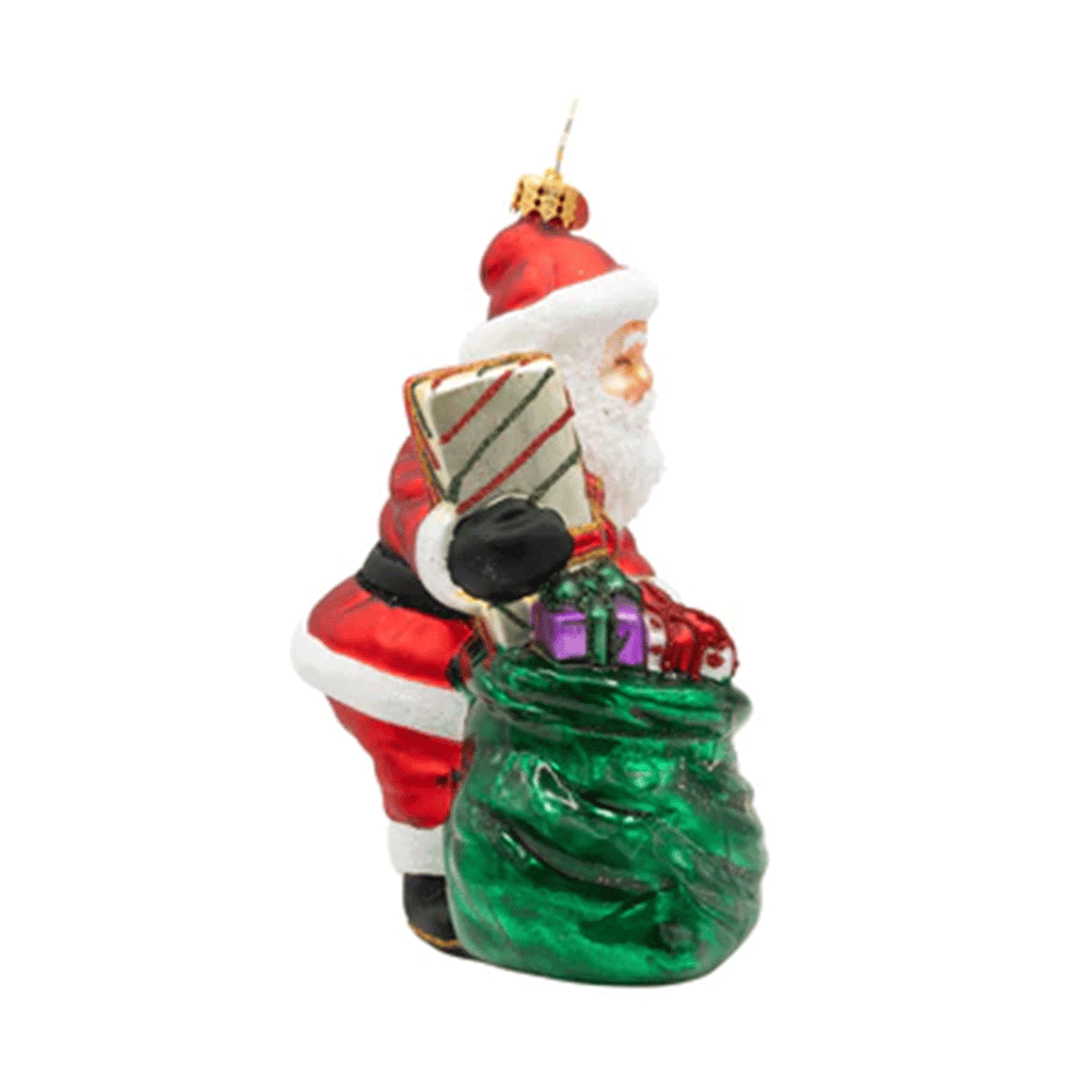 Christopher Radko North Pole Parcel Ornament