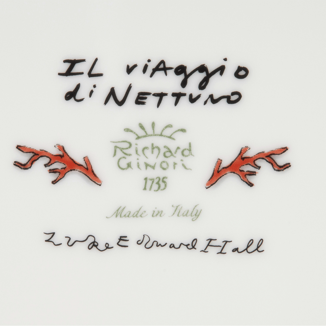 Ginori 1735 Il Viaggio di Nettuno Square Change Tray