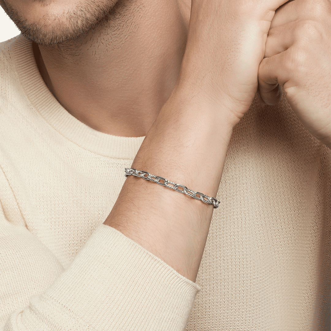 David Yurman Madison Chain Bracelet Sterling Silver, 6mm
