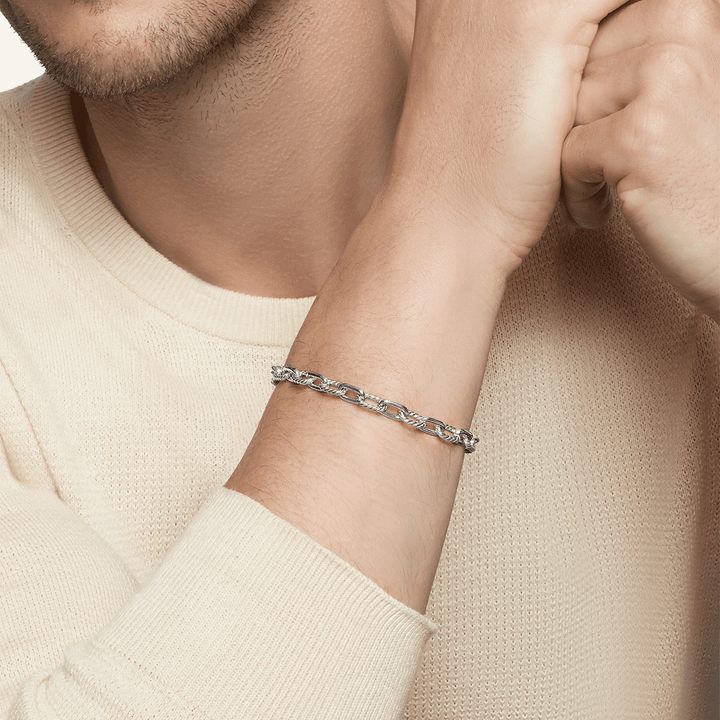 David Yurman Madison Chain Bracelet Sterling Silver, 6mm