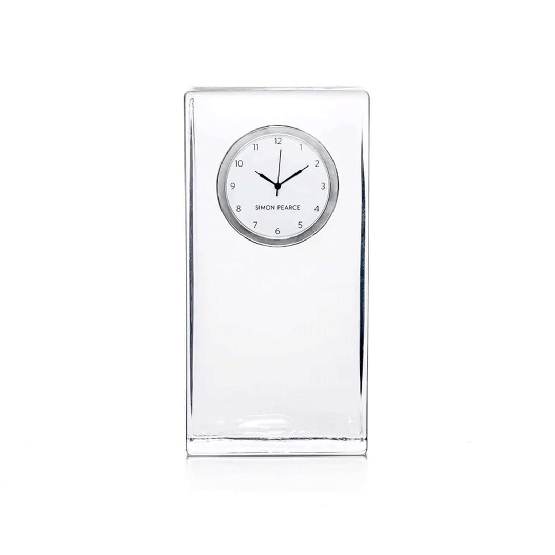 Simon Pearce Woodbury Glass Tall Clock