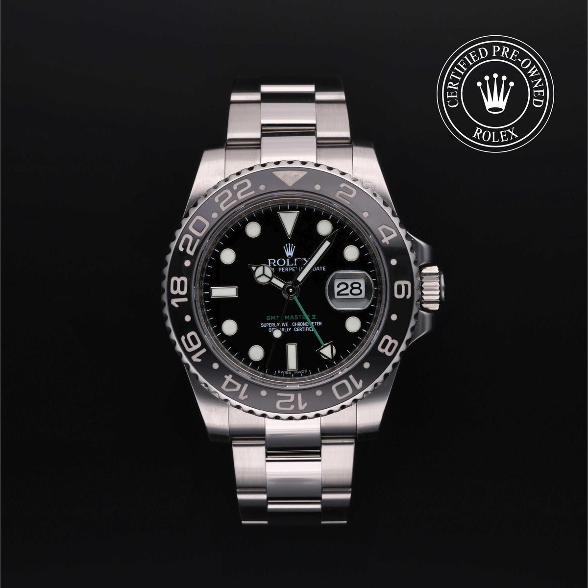 Rolex Certified Pre-Owned GMT-Master II M116710LN-0001