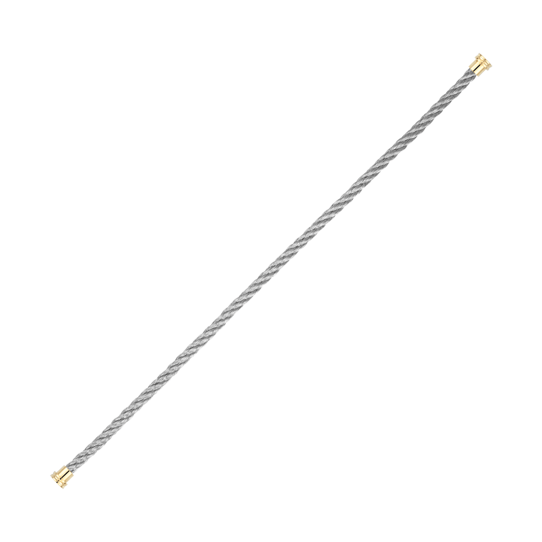 Fred Steel Cable for Medium Model Bracelet Yellow End Caps