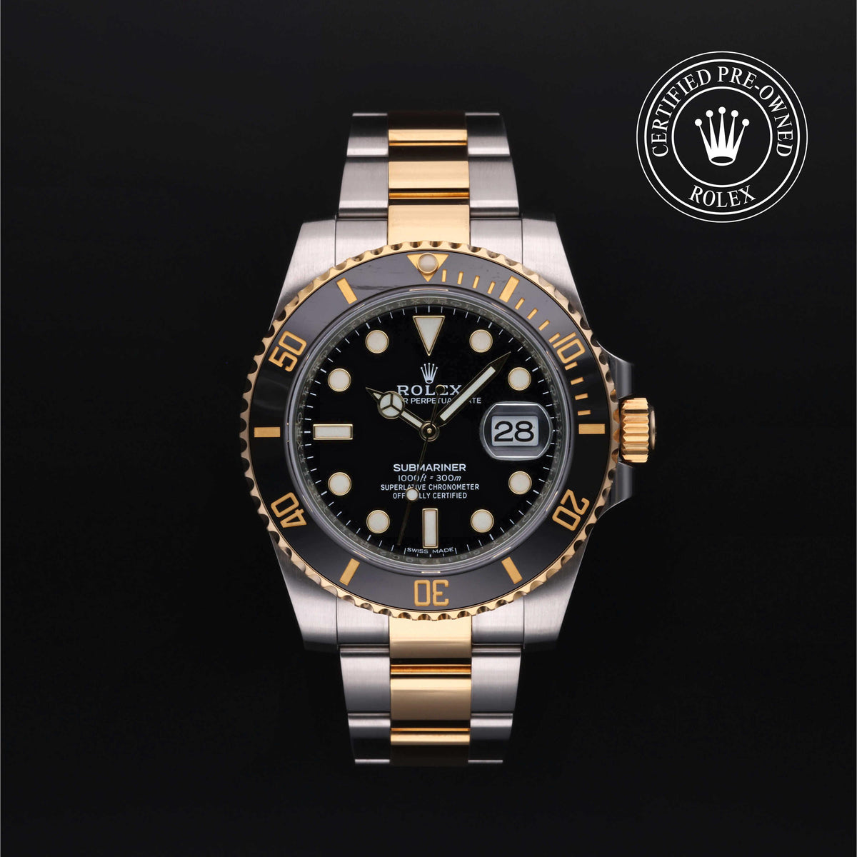 Rolex Certified Pre-Owned Submariner Date M116613LN-0001