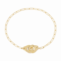 Dinh Van Menottes 18k Yellow Gold Small Chain Bracelet