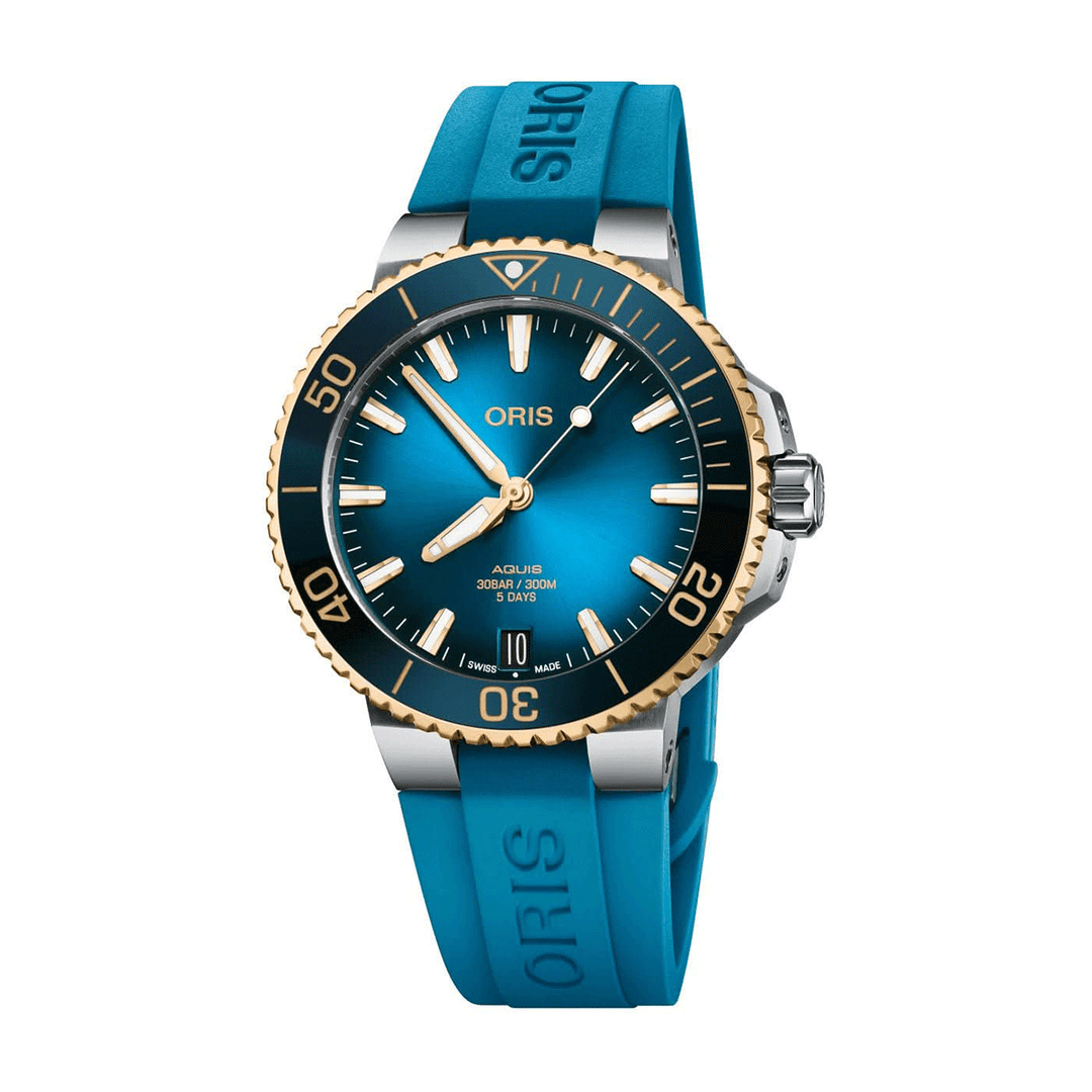 Oris Aquis Date 41.5mm Calibre 400 Blue Dial