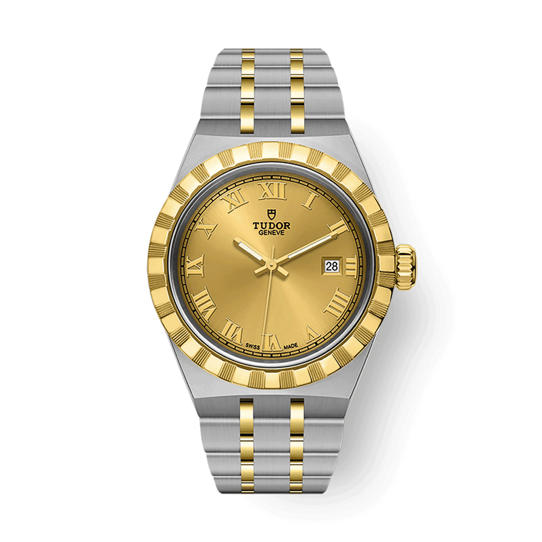 TUDOR Royal 28mm Steel and Gold #MM28303-0004