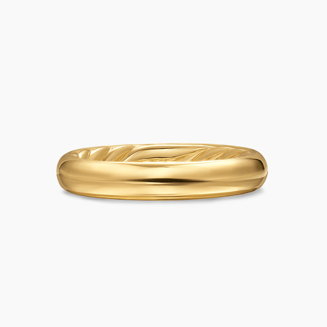 David Yurman Mercer Band Ring 18k Yellow Gold, 3.7mm