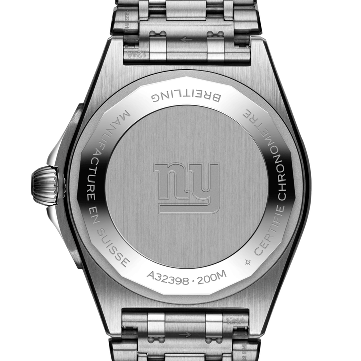 Breitling Chronomat GMT 40 NFL New York Giants Team Edition A32398c11C1A1